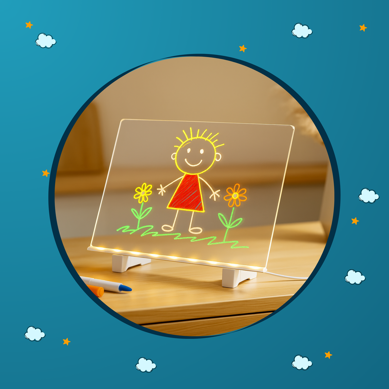 Planche magique à dessin LED