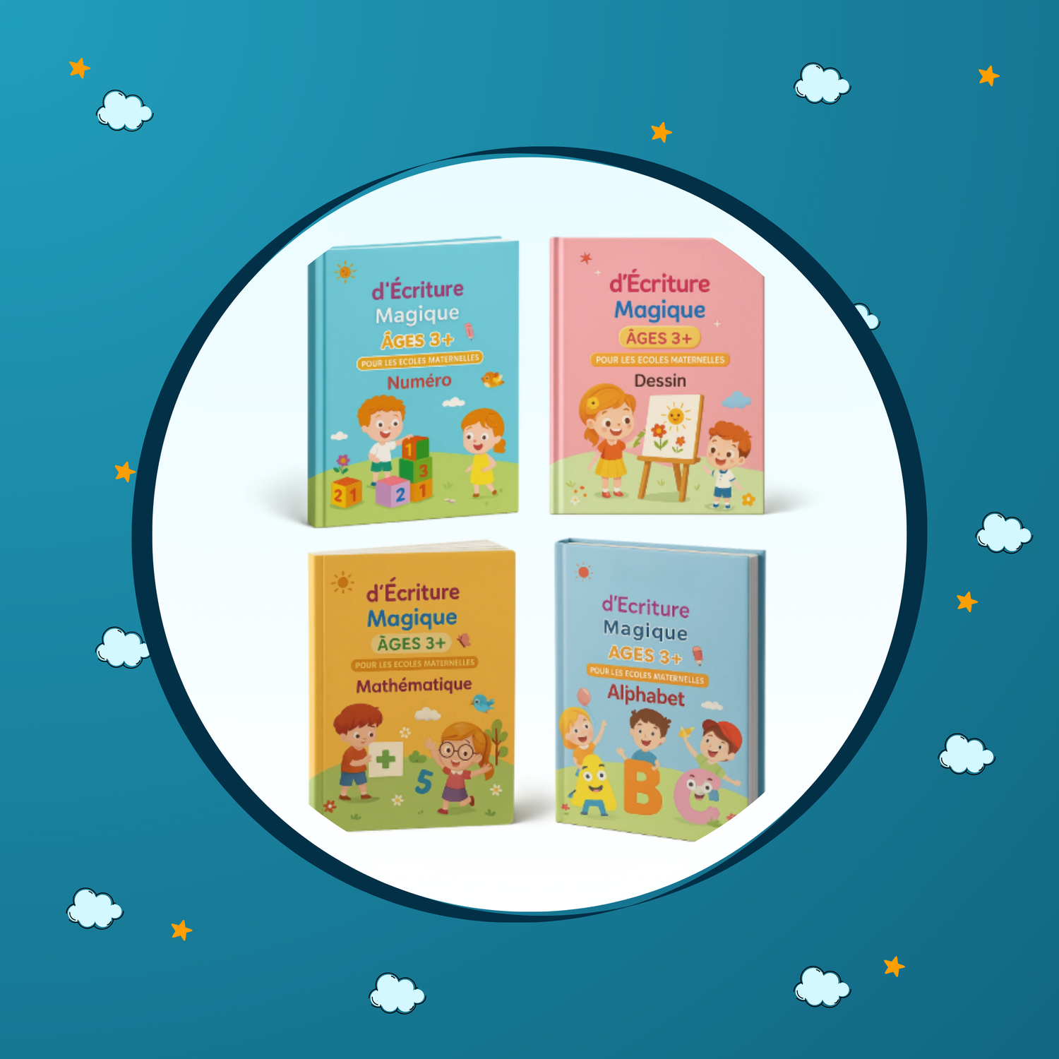 Cahier magique d'écriture