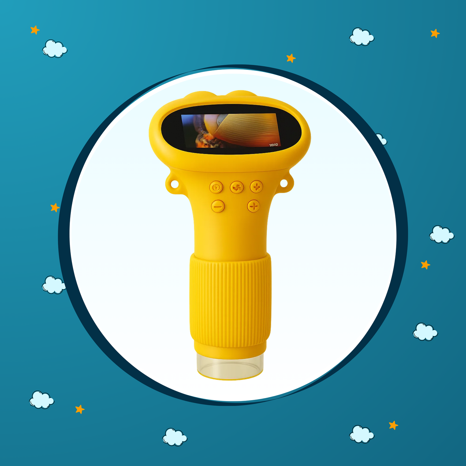 Microscope pour enfants jaune