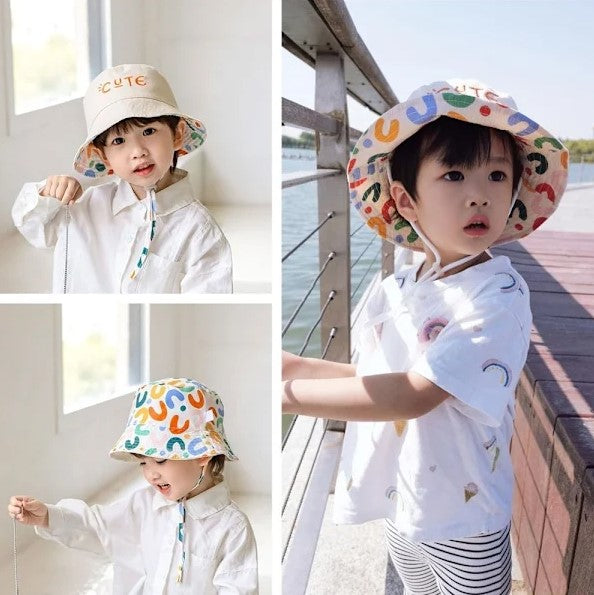 Chapeau d'Été Anti-UV pour Bébé